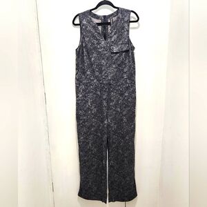 ATHLETA Topanga Printed Jumpsuit‎ in Viper Black Size Medium